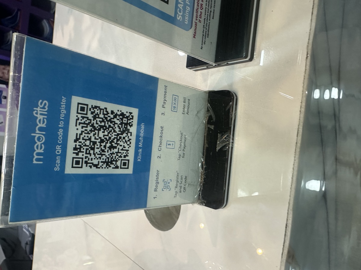 Klinik Muhibbah exterior — welcoming entrance for patients